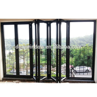 Korea hardware thermal break aluminium folding door — thumbnail 1