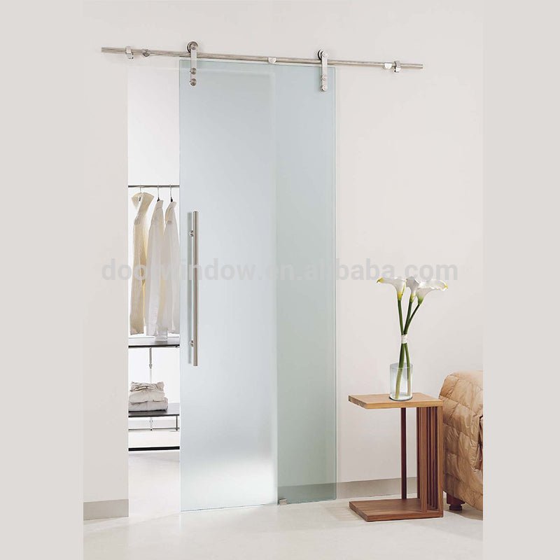 Large sliding glass tempered glass front door for living room by Doorwin — product image 4
