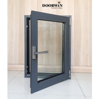 Latest Design Two Way Open Aluminium Tilt And Turn Casement Glass Windows — thumbnail 3