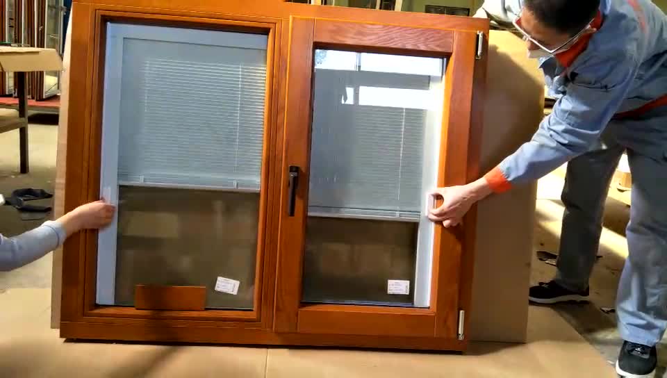 Latest Design Two Ways Opening Aluminium Tilt And Turn Casement Glass aluminium wood Windows - Doorwin Group Windows & Doors