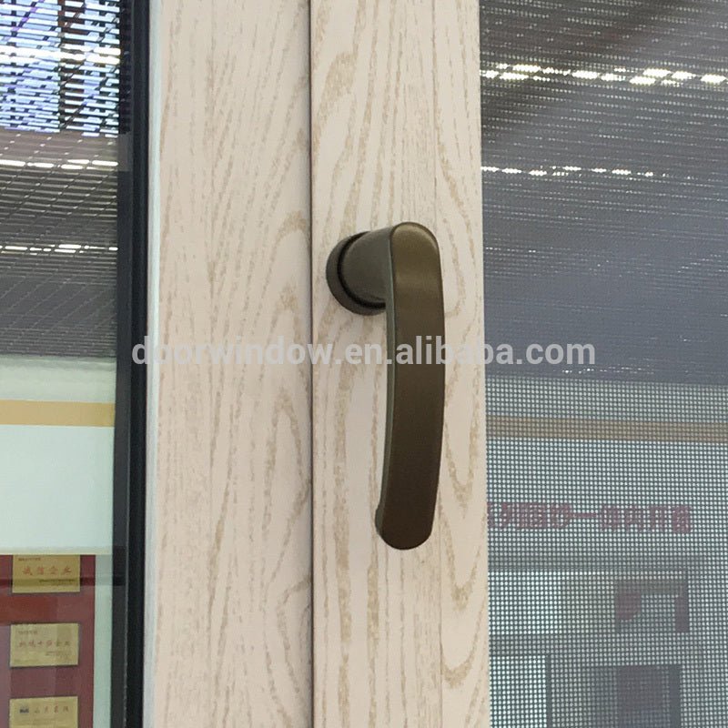 Latest design two window sashes the main window tilt and swung inwards with 304 stainless steel screen and concealed hingesby Doorwin — product image 6