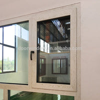 Latest design two window sashes the main window tilt and swung inwards with 304 stainless steel screen and concealed hingesby Doorwin — thumbnail 3
