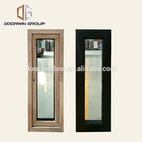 Levt Durable windows 6 pane wood window 3 panels aluminum awning — thumbnail 2