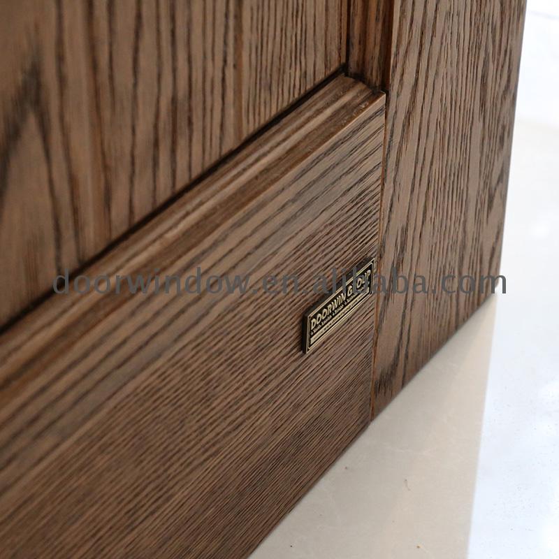Low price solid oak internal doors with glass door small barn — product image 5