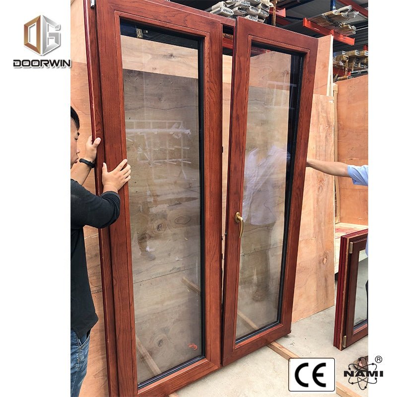 Luxury European style wood aluminium casement tilt turn windowby Doorwin - Doorwin Group Windows & Doors