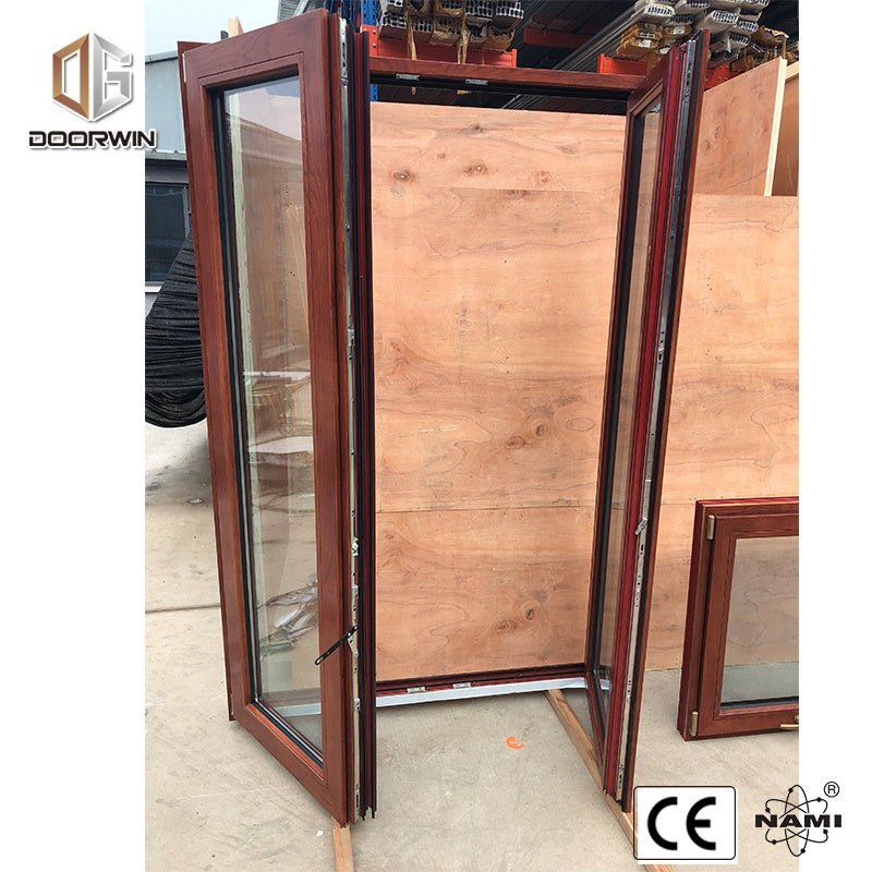 Luxury European style wood aluminium casement tilt turn windowby Doorwin — product image 3