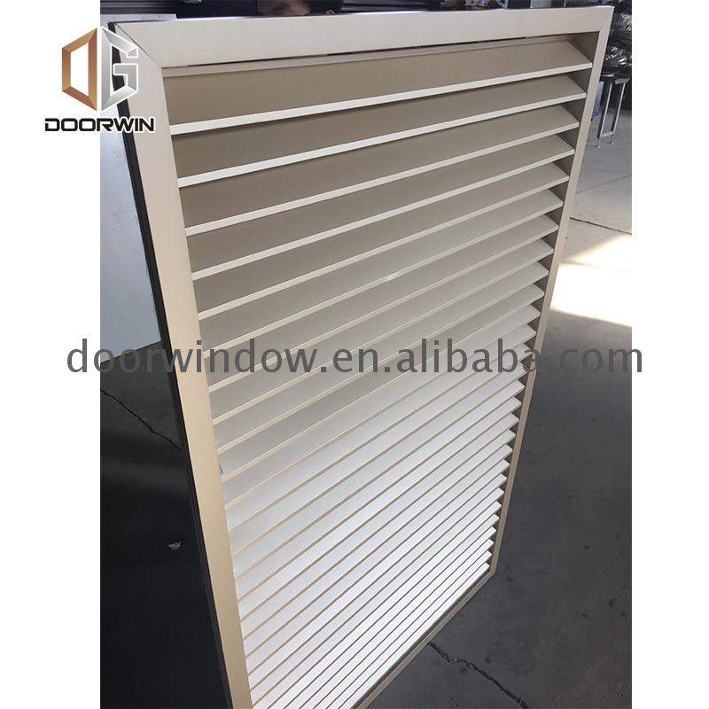 Manufactory direct aluminium section window design - Doorwin Group Windows & Doors