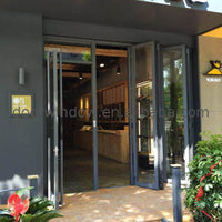 Manufactory direct commercial patio doors folding cheap glass — thumbnail 6