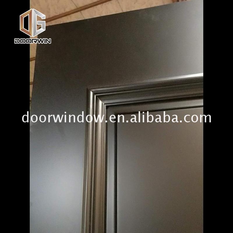 Manufactory Wholesale modern bedroom wooden door designs mexican wood doors metal clad - Doorwin Group Windows & Doors