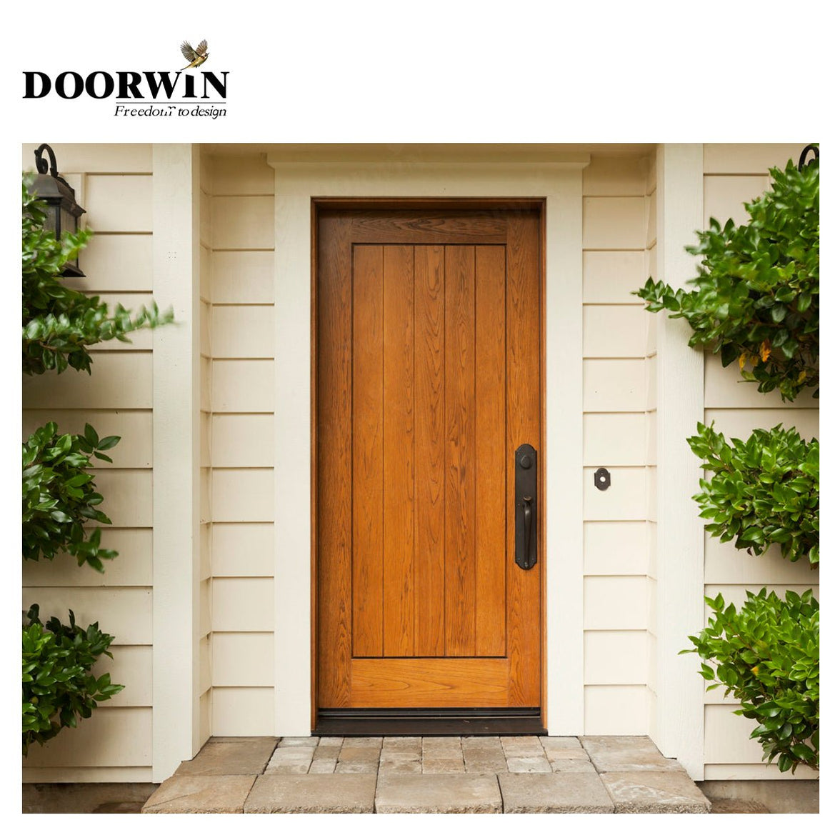 Modern design DOORWIN Wood panel door design interior doors polish by Doorwin - Doorwin Group Windows & Doors