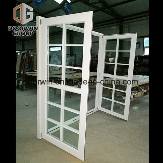 Modern French Window with Grill Design - China Wood French Window, Round Window - Doorwin Group Windows & Doors
