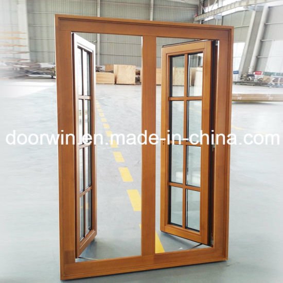 Modern Popular Grille Window Design with Ce Certificate Glass - China Grille Window, Pine Wood Window — product image 0