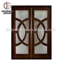 Modern single latest main entrance gate design wooden front dutch door for villaby Doorwin - Doorwin Group Windows & Doors