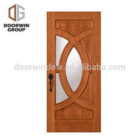 Modern single latest main entrance gate design wooden front dutch door for villaby Doorwin - Doorwin Group Windows & Doors