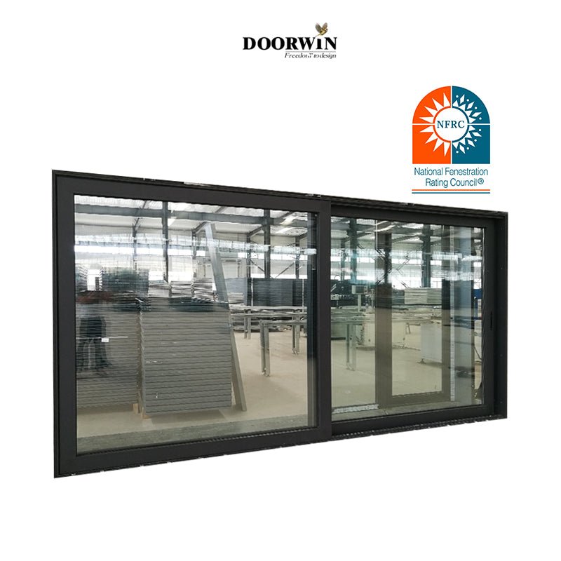 Modern strong thermal broken aluminium narrow frame large glass lift and slide sliding doors - Doorwin Group Windows & Doors