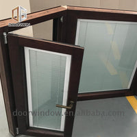 Modern Style Low-E Glass Swing bay Window for sale - Doorwin Group Windows & Doors