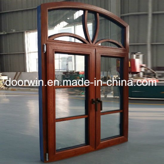 Modern Window Grill Design with Top Special Type and 6 Glass Panels - China Window, Round Top Window — product image 0