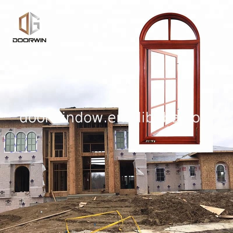 Moisture proof aluminum crank top hung window Mid Opening Aluminium Round Windows Hollow glass hinged awning by Doorwin on Alibaba — product image 6