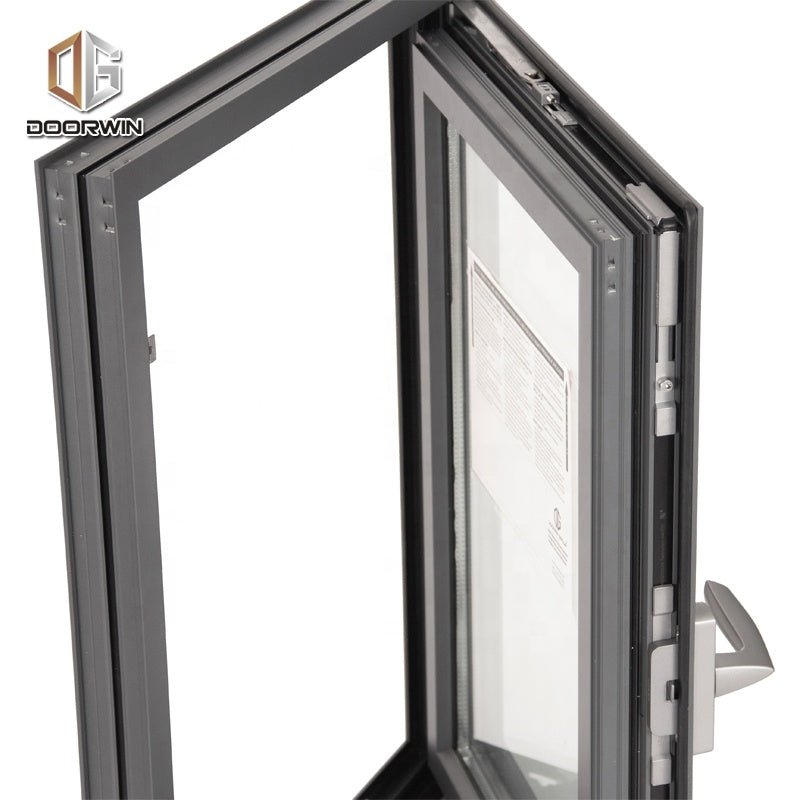 Montreal hot sale high quality double glazed thermal insulated aluminum window NAMI - Doorwin Group Windows & Doors