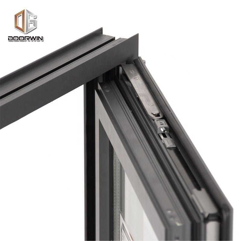 Montreal hot sale high quality double glazed thermal insulated aluminum window NAMI - Doorwin Group Windows & Doors