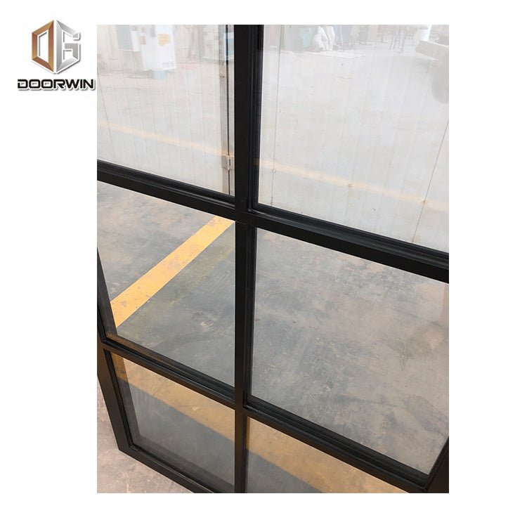 Montreal simple modern aluminum tilt and turn windows with grill design canada csa - Doorwin Group Windows & Doors