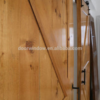 Movable glass kitchen partition panel sliding barn door by Doorwin — thumbnail 4