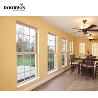 Narrow edge aluminum alloy lattice glass doors and Windows - Doorwin Group Windows & Doors