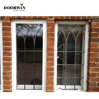 Narrow edge aluminum alloy lattice glass doors and Windows - Doorwin Group Windows & Doors