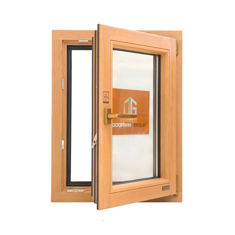 new design buy tilt and turn inward opening oak wood casement windows — product image 3