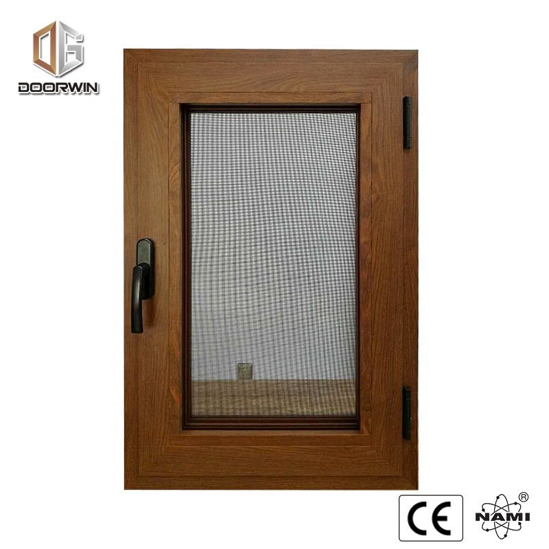 new design opening 180 degree aluminum casement windows by Doorwin on Alibaba — product image 5