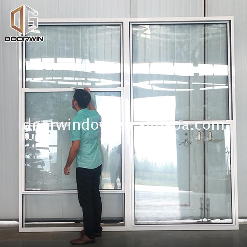 New design triple double pane double hung windows triple glazed aluminium windows uk - Doorwin Group Windows & Doors