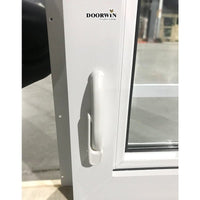 New design UPVC/PVC casement windows outward opening with hand crank opener — thumbnail 5