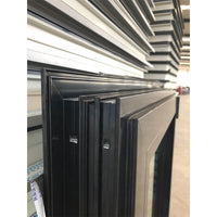 New Jersey hot sale black cheap import double toughened aluminum tilt and turn casement windows with high quality — thumbnail 5