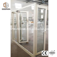 New Jersey residential folding partition with netscreen and double glass — thumbnail 2
