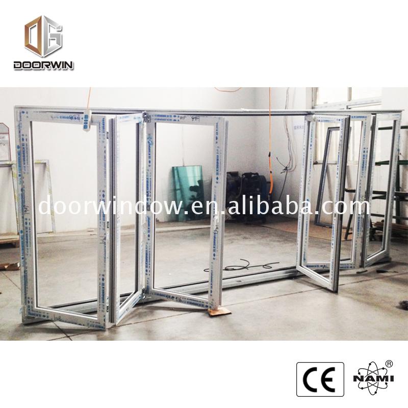 New Jersey residential folding partition with netscreen and double glass — product image 1