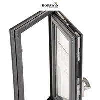 New Jersey single glazing aluminium alloy casement windows residential aluminum inswing and doors powder coated smooth finished — thumbnail 5