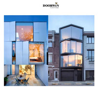 New Jersey single glazing aluminium alloy casement windows residential aluminum inswing and doors powder coated smooth finished — thumbnail 2