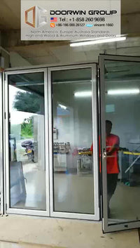 New product white color bi folding glass doorby Doorwin — thumbnail 2