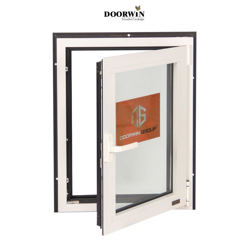 New York 4 panels tilt and turn casement window open and tilt turn aluminum windows — product image 4