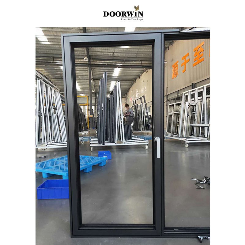 New York low price aluminum inswing tilt and turn casement windows and doors interior alloy glass window samples of finished aluminium window - Doorwin Group Windows & Doors