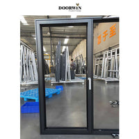 New York low price aluminum inswing tilt and turn casement windows and doors interior alloy glass window samples of finished aluminium window - Doorwin Group Windows & Doors