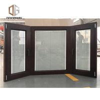 New York OAK timber bay and bow window with internal blinds inside for sale by Doorwin — thumbnail 7