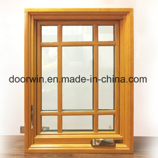 Nice Appearance Foldable Crank Handle Cesement Window with Aluminum Composite Wood - China Grill Design Crank Window, American Crank Window — product image 0