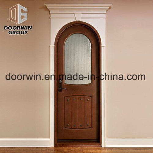 Nice Appearance Interior Wood Door Design Oak Wood Panel with Brown Color - China Entry Door, French Entry Door — product image 0