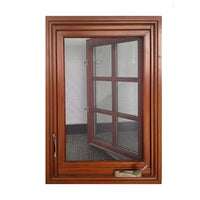 Nice appearance solid wood non finger jointed pine wood window — thumbnail 7