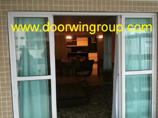 Non-Thermal Break Aluminium Sliding Glass Door for Brazil Building - China Aluminium Sliding Door, Aluminium Door — product image 0