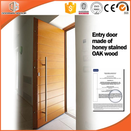 North America Most Popular Solid Wood Entrance Door - China Interior Door, Wooden Door — product image 0