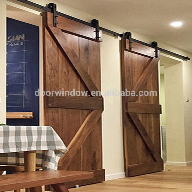 North central US OAK wood sliding door indoor doors for a house by Doorwin — product image 1
