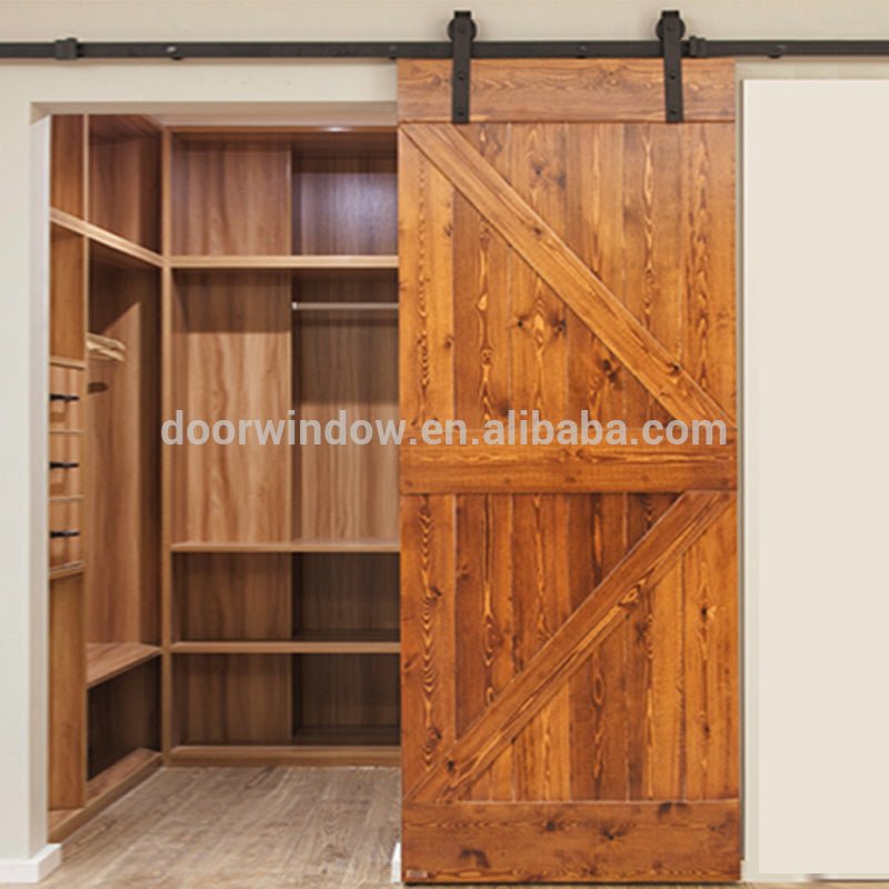 North central US OAK wood sliding door indoor doors for a house by Doorwin - Doorwin Group Windows & Doors