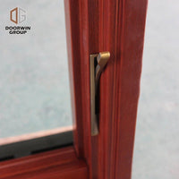 Oak Wood Aluminum Casement Window American Crank Window for Missouri Cient — thumbnail 9